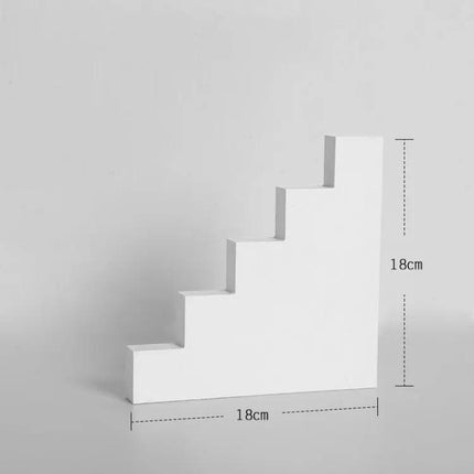 Set of Wooden Geometric Photography Props for Creative Shoots