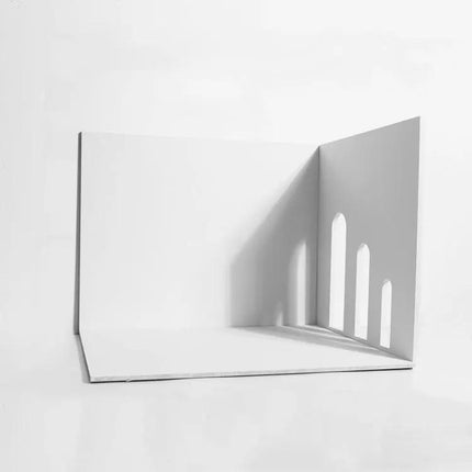 Set of Wooden Geometric Photography Props for Creative Shoots