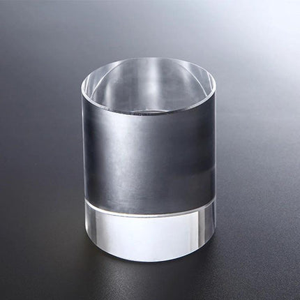 Acrylic Geometric Photo Props for Studio Backgrounds and Ornaments - clear cylindrical acrylic prop used to add depth in studio photography