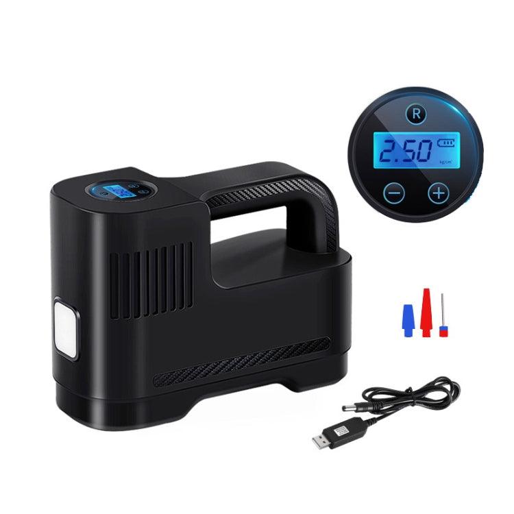 Portable Smart Tire Inflator with Wireless Charging Functionality