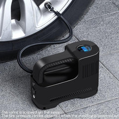 Portable Smart Tire Inflator with Wireless Charging Functionality