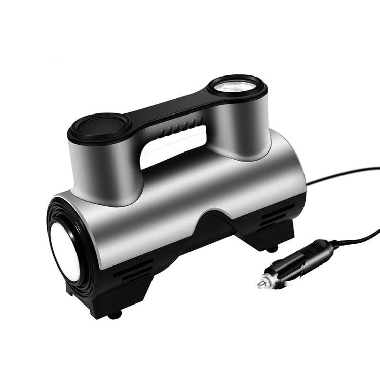 Portable Dual-Power Tire Inflator Pump with Quick Charge and Versatile Applications