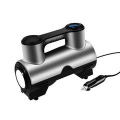 Portable Dual-Power Tire Inflator Pump with Quick Charge and Versatile Applications