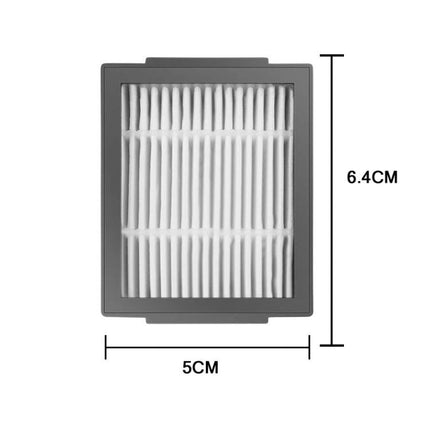 iRobot Compatible Hypa Filter for I7, I7+, E5, and E6 Series - rectangular replacement filter 5cm x 6.4cm for pet hair and dust