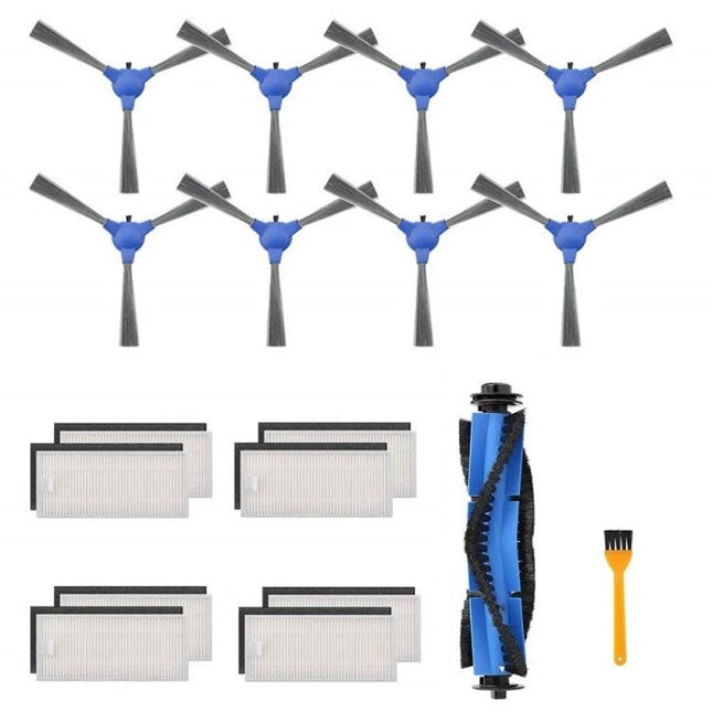 Eufy RoboVac Sweeper Replacement Accessories Kit, 26 Pieces - set of side brushes, HEPA filters, main roller and cleaning tool for pet homes