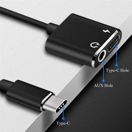 Adapter for Daily Headphone Use with USB-C Devices