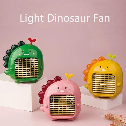 Mini Dinosaur Desk Fan USB Rechargeable For Home And Office Use