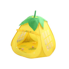 Breathable Mesh Folding Play Tent for Kids - Indoor Cartoon House Toy