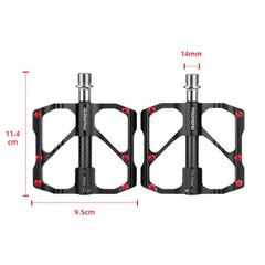 PROMEND Lightweight Titanium Axle Carbon Bicycle Pedals for Mountain and Road Bikes