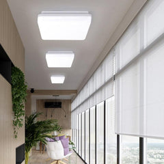 Waterproof LED Ceiling Light - Moisture & Dust Resistant Lamp for Bathroom and Balcony