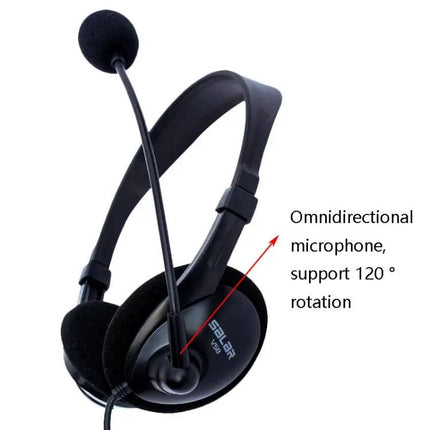 Salar Wired Gaming Headset With 3.5mm Jack