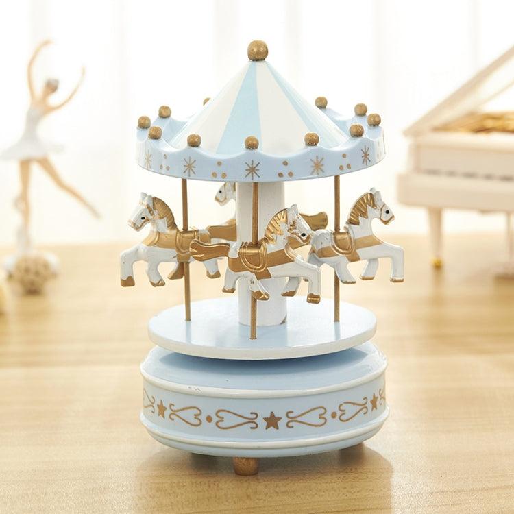 Enchanted Sky City Carousel Musical Keepsake for Couples