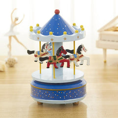 Enchanted Sky City Carousel Musical Keepsake for Couples