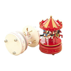 Enchanted Sky City Carousel Musical Keepsake for Couples