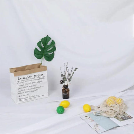 Solid Color Background Cloth for Photography, 1x2.4m Size - White polyester backdrop with minimal props for studio portrait and video