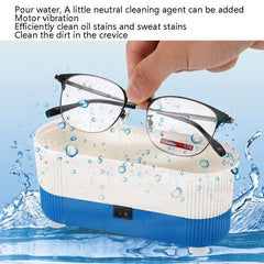 Multi-Functional Ultrasonic Cleaner for Glasses, Jewelry, Watches, and Contact Lenses