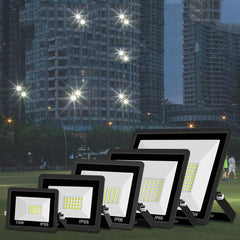 Energy-Efficient Waterproof LED Outdoor Floodlight with Adjustable Bracket