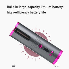 Wireless Automatic Hair Curler with USB Charging and LED Display