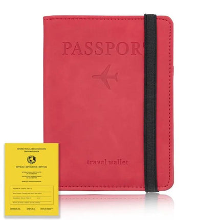 Travel Passport Card Bag With RFID Protection For Everyday Trips