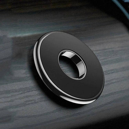 Car Magnetic Phone Holder For Dashboard Mount For Easy Navigation - compact round magnetic dashboard phone mount with strong adsorption