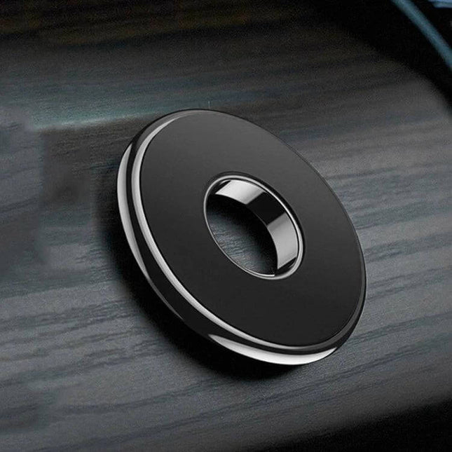 Car Magnetic Phone Holder For Dashboard Mount For Easy Navigation - compact round magnetic dashboard phone mount with strong adsorption