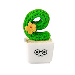 Charming Mini Cactus Resin Car Decorations