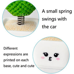 Charming Mini Cactus Resin Car Decorations