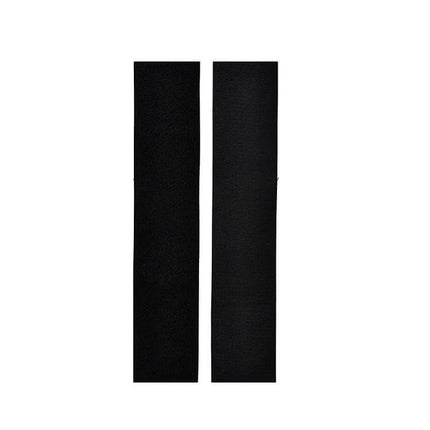 Adhesive Hook and Loop Tape for Securing Car License Plates - black polyester strips with adhesive backing for easy plate attachment