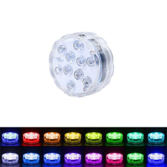 Underwater LED Remote Control Lamp - Waterproof Pool and Aquarium Light