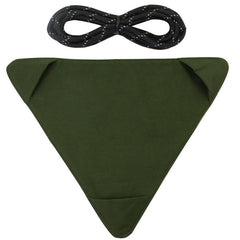 Portable Waterproof Canvas Triangle Stool for Camping and Fishing Activities