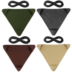 Portable Waterproof Canvas Triangle Stool for Camping and Fishing Activities