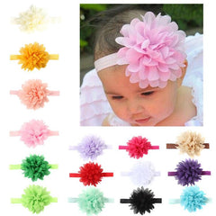 Floral Elastic Hairband for Baby Girls - Stylish Children’s Headband