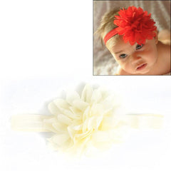 Floral Elastic Hairband for Baby Girls - Stylish Children’s Headband