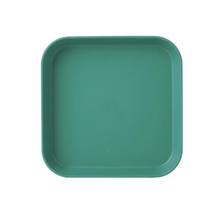 Compact 6-Inch Plastic Snack and Cake Tray for Dining Table Use