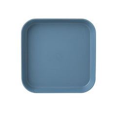 Compact 6-Inch Plastic Snack and Cake Tray for Dining Table Use