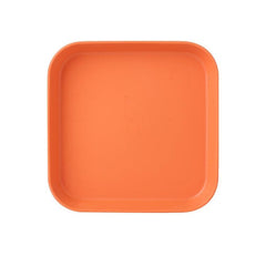 Compact 6-Inch Plastic Snack and Cake Tray for Dining Table Use