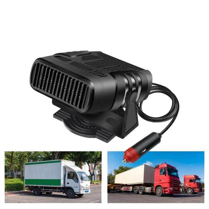 Car Heater Defrost and Warm Wind Portable for Cars – compact 12/24V plug-in car heater and defogger for trucks and vans, targeted warm wind and defrost