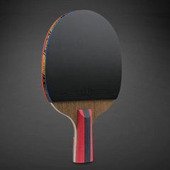 HUIESON HS-LX Six Star 5-Layer Chicken Wing Wood Table Tennis Racket with Carbon Technology