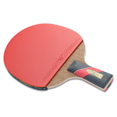 HUIESON HS-LX Six Star 5-Layer Chicken Wing Wood Table Tennis Racket with Carbon Technology