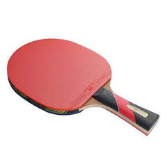 HUIESON HS-LX Six Star 5-Layer Chicken Wing Wood Table Tennis Racket with Carbon Technology