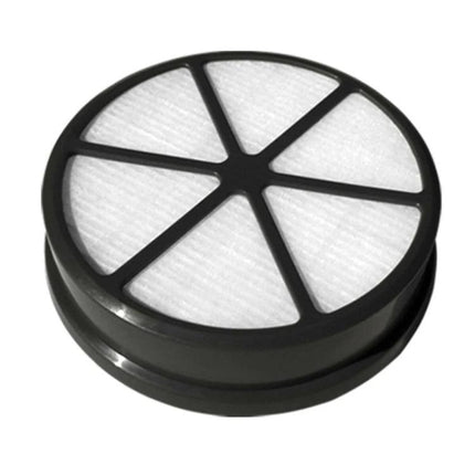 High-Efficiency HEPA Filter Kit for Vacuum Cleaners, Two-Piece Set - round replacement filter for pet dander, smoke and odor control
