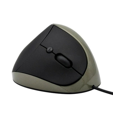 Ergonomic Vertical Mouse for Comfortable Daily Computing - wired upright ergonomic mouse with adjustable DPI and scroll wheel
