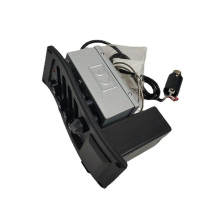 Guitar Equalizer Accessory for Everyday Music Sessions — compact clip-on EQ with bass mids treble controls, easy-attach design for standard guitars