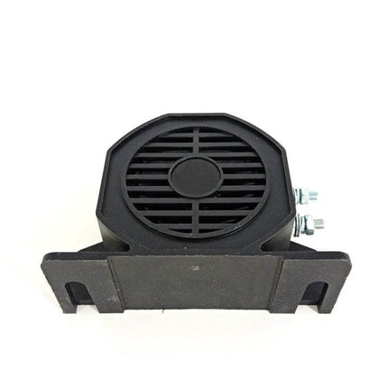 Waterproof Reversing Horn for Cars, Trucks, and Excavators mounted black audible safety alert for vehicles, waterproof durable design