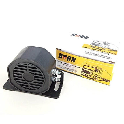 Waterproof Reversing Horn for Cars, Trucks, and Excavators compact waterproof horn for construction, trucks, and excavators safety alert
