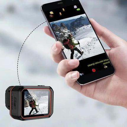 Mini Waterproof Action Camera For Diving And Outdoor Sports