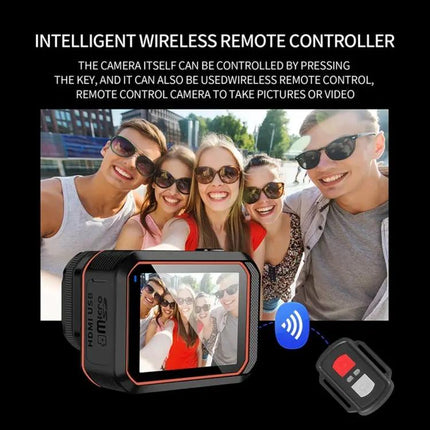 Mini Waterproof Action Camera For Diving And Outdoor Sports