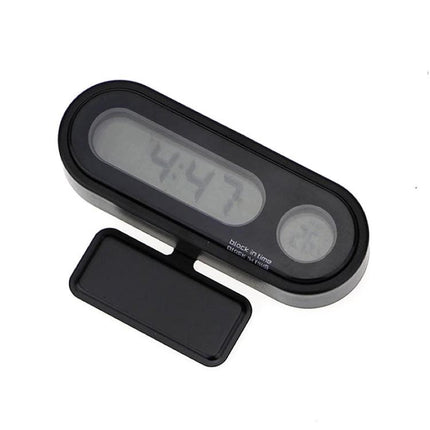 Car Dashboard Clock with Temperature for Daily Drives - compact digital time and thermometer for car dashboard use