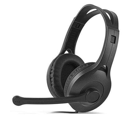 Edifier USB Gaming Headset For Desktop Gaming And Video Calls black wired headset with adjustable mic and padded ear cups