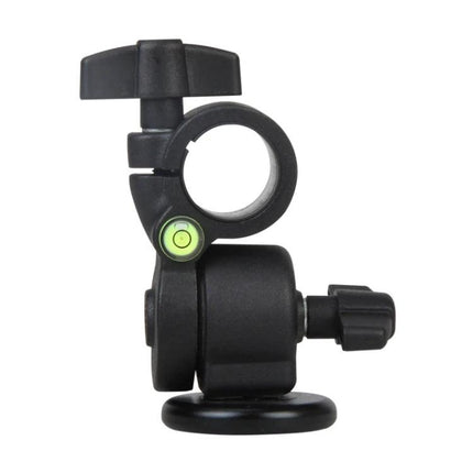 Triopo Tripod Head for Overhead and Horizontal Photography - aluminum alloy adjustable head with bubble level for stable overhead and horizontal shots